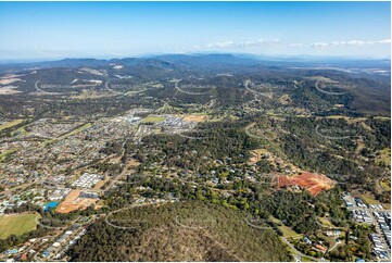 Aerial Photo Bahrs Scrub QLD Aerial Photography