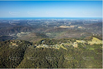 Aerial Photo Lower Beechmont QLD Aerial Photography