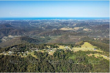 Aerial Photo Lower Beechmont QLD Aerial Photography