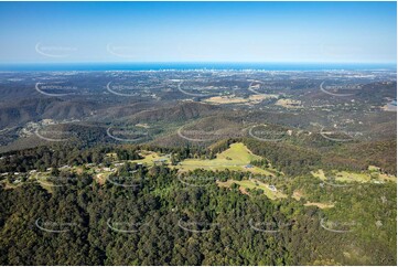 Aerial Photo Lower Beechmont QLD Aerial Photography