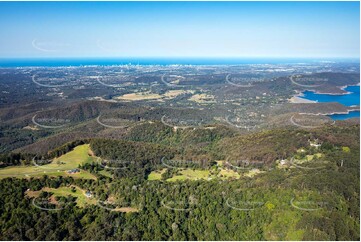 Aerial Photo Lower Beechmont QLD Aerial Photography