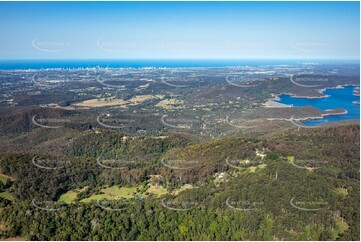 Aerial Photo Lower Beechmont QLD Aerial Photography