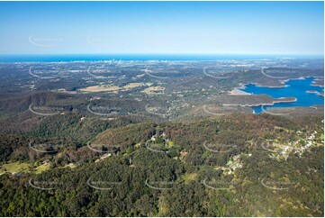 Aerial Photo Lower Beechmont QLD Aerial Photography