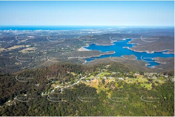 Aerial Photo Lower Beechmont QLD Aerial Photography