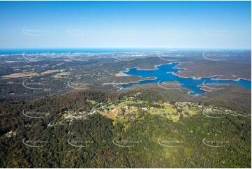 Aerial Photo Lower Beechmont QLD Aerial Photography