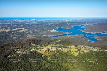 Aerial Photo Lower Beechmont QLD Aerial Photography