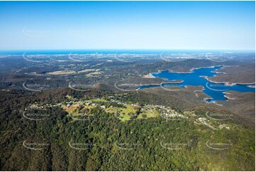 Aerial Photo Lower Beechmont QLD Aerial Photography