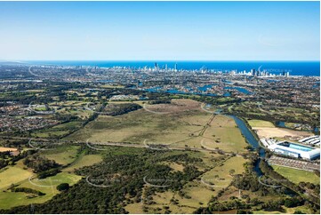 Aerial Photo Merrimac QLD Aerial Photography