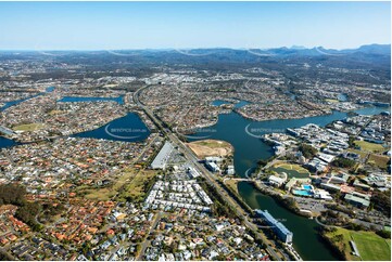 Aerial Photo Burleigh Waters QLD Aerial Photography