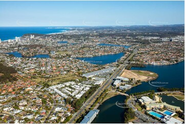 Aerial Photo Burleigh Waters QLD Aerial Photography