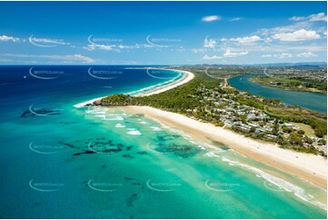 Aerial Photo Fingal Head NSW Aerial Photography