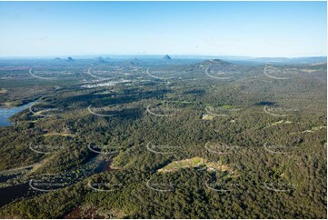 Aerial Photo Mooloolah Valley QLD Aerial Photography