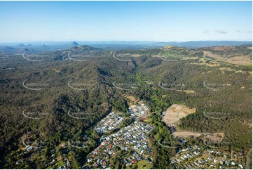 Aerial Photo Mooloolah Valley QLD Aerial Photography