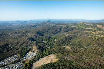 Aerial Photo Mooloolah Valley QLD Aerial Photography