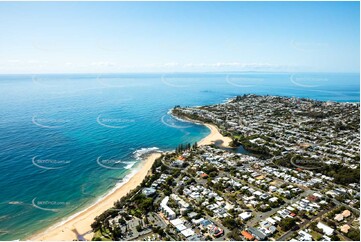 Aerial Photo Dicky Beach QLD Aerial Photography