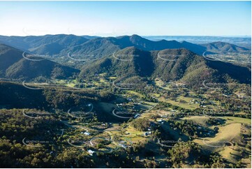 Aerial Photo Cedar Creek QLD Aerial Photography