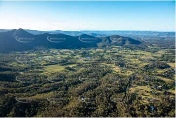 Aerial Photo Mount Samson QLD Aerial Photography