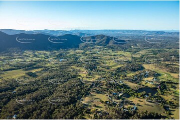 Aerial Photo Mount Samson QLD Aerial Photography