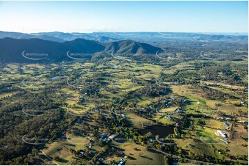 Aerial Photo Mount Samson QLD Aerial Photography