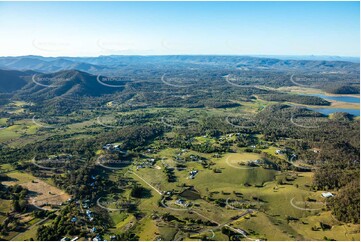 Aerial Photo Mount Samson QLD Aerial Photography