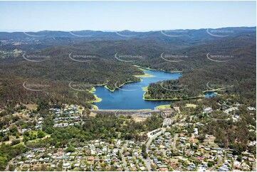 Aerial Photo Enoggera Reservoir QLD Aerial Photography