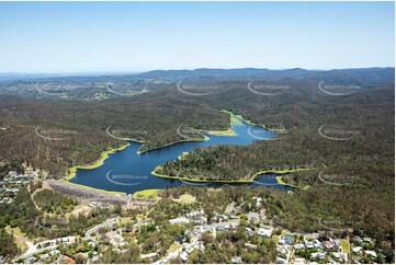 Aerial Photo Enoggera Reservoir QLD Aerial Photography