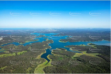 Aerial Photo Lake Samsonvale QLD Aerial Photography