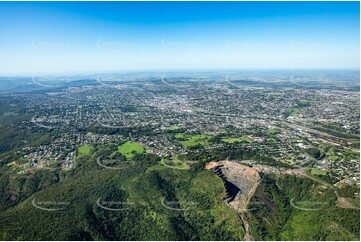 Aerial Photo Mount Lofty QLD Aerial Photography