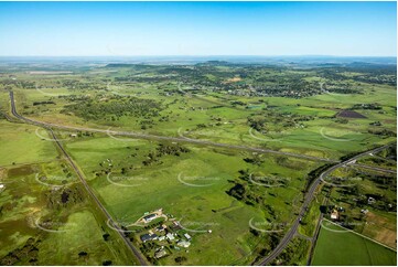 Aerial Photo Gowrie Junction QLD Aerial Photography