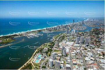 Aerial Photo Southport QLD Aerial Photography