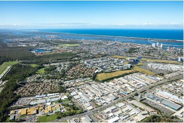 Aerial Photo Biggera Waters QLD Aerial Photography