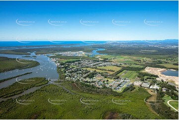 Aerial Photo Jacobs Well QLD Aerial Photography