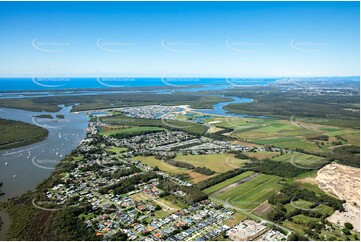 Aerial Photo Jacobs Well QLD Aerial Photography