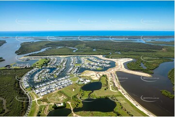 Aerial Photo Jacobs Well QLD Aerial Photography