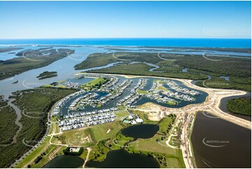 Aerial Photo Jacobs Well QLD Aerial Photography