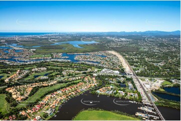 Aerial Photo Hope Island QLD Aerial Photography