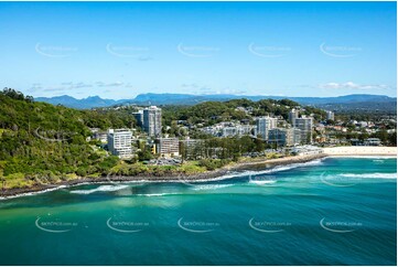 Aerial Photo Burleigh Heads QLD Aerial Photography