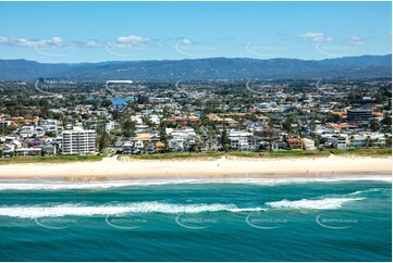 Aerial Photo Mermaid Beach QLD Aerial Photography