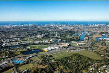 Aerial Photo Carrara QLD Aerial Photography