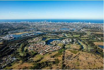 Aerial Photo Carrara QLD Aerial Photography