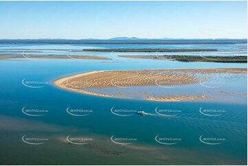Aerial Photo Great Sandy Strait QLD Aerial Photography