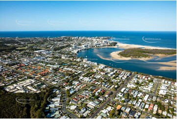 Aerial Photo Golden Beach QLD Aerial Photography