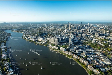 Aerial Photo Newstead QLD Aerial Photography