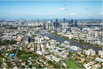 Aerial Photo Milton QLD Aerial Photography