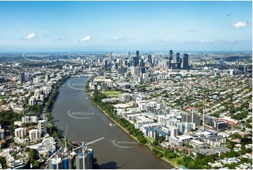 Aerial Photo West End QLD Aerial Photography