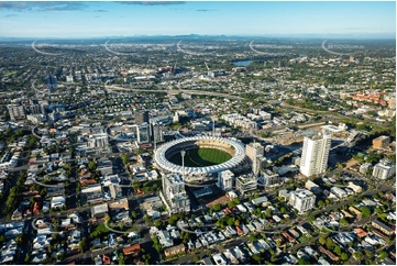 The Gabba at Woolloongabba QLD Aerial Photography