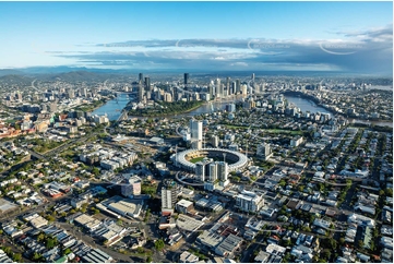 The Gabba at Woolloongabba QLD Aerial Photography