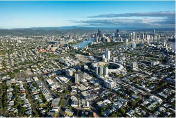 Aerial Photo Woolloongabba QLD Aerial Photography