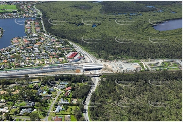 Aerial Photo Coomera Connector at Helensvale Road