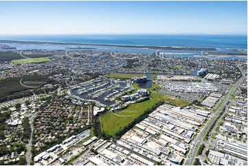 Aerial Photo Biggera Waters QLD Aerial Photography